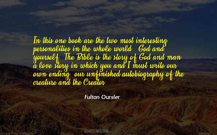 Fulton Oursler Quotes #1577495