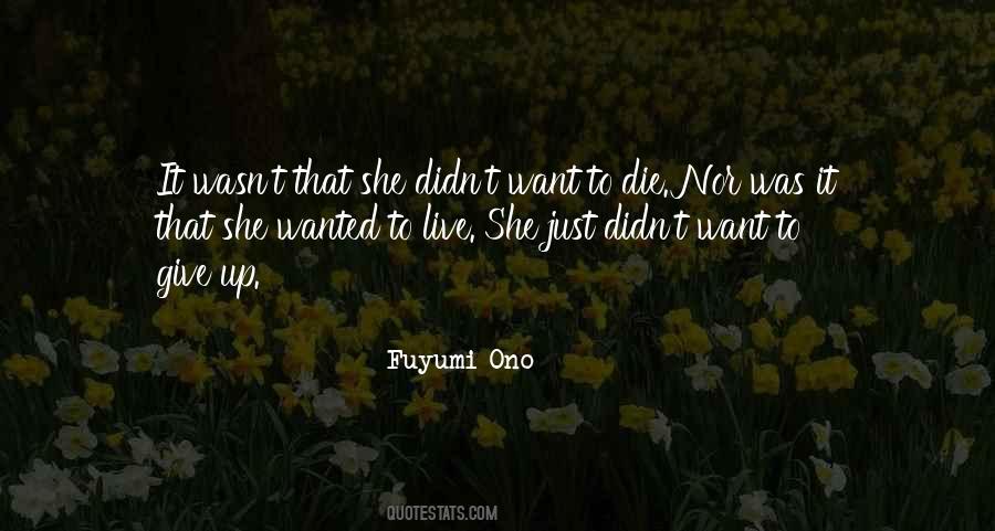 Fuyumi Ono Quotes #645241