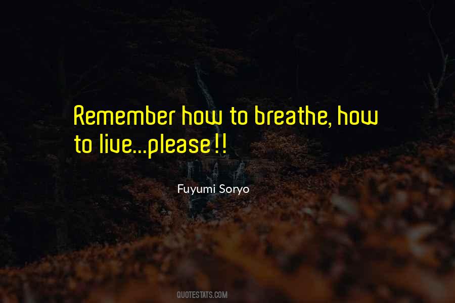 Fuyumi Soryo Quotes #871597
