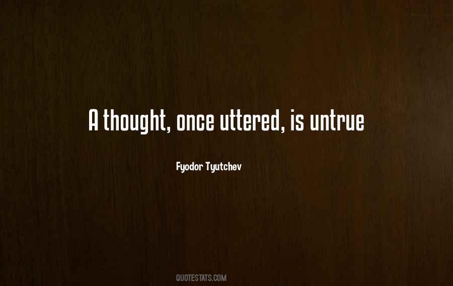 Fyodor Tyutchev Quotes #1747172