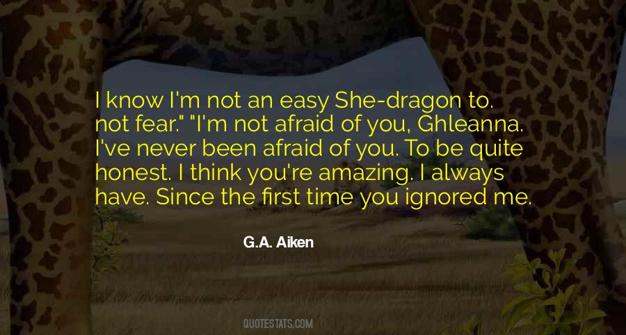 G.A. Aiken Quotes #1021524