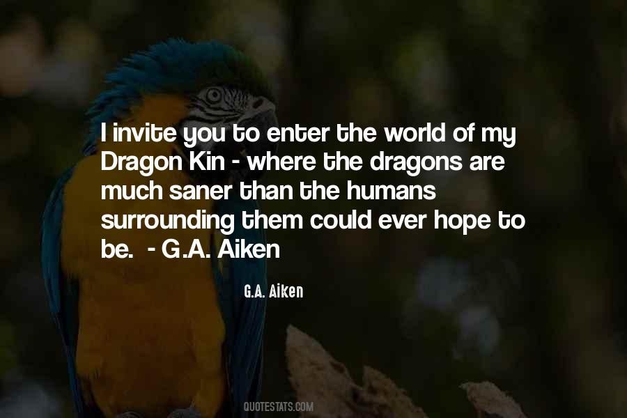 G.A. Aiken Quotes #95895