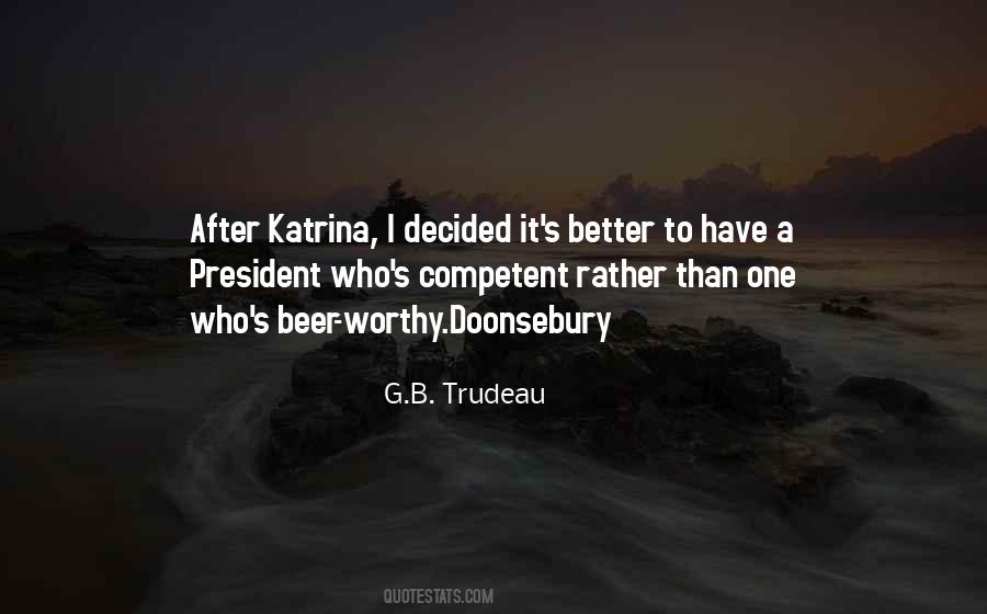 G.B. Trudeau Quotes #354358