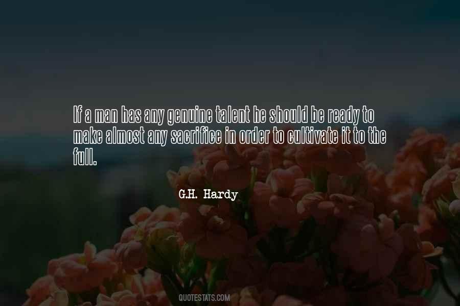 G.H. Hardy Quotes #1643422