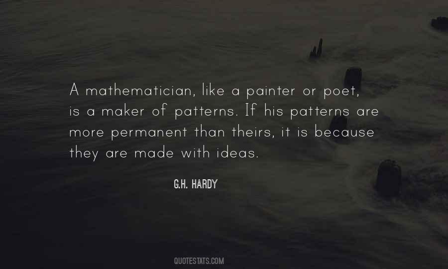 G.H. Hardy Quotes #1655658