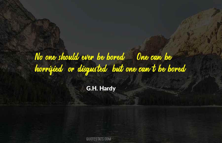 G.H. Hardy Quotes #1832409