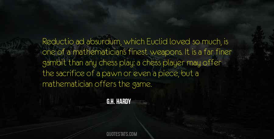 G.H. Hardy Quotes #1838569