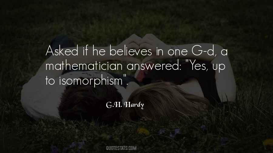 G.H. Hardy Quotes #320442