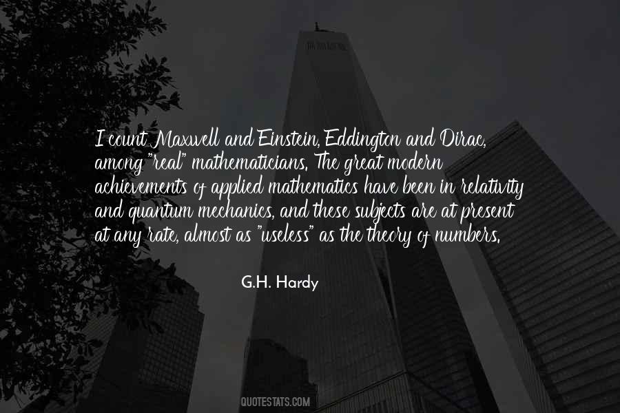 G.H. Hardy Quotes #578586