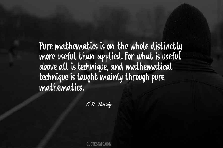 G.H. Hardy Quotes #761470