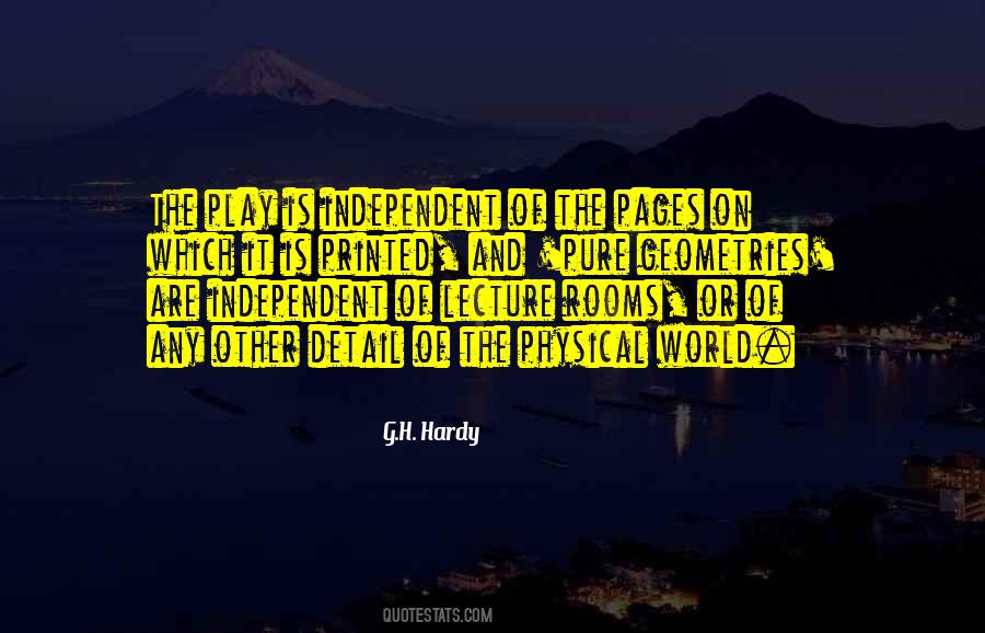 G.H. Hardy Quotes #99
