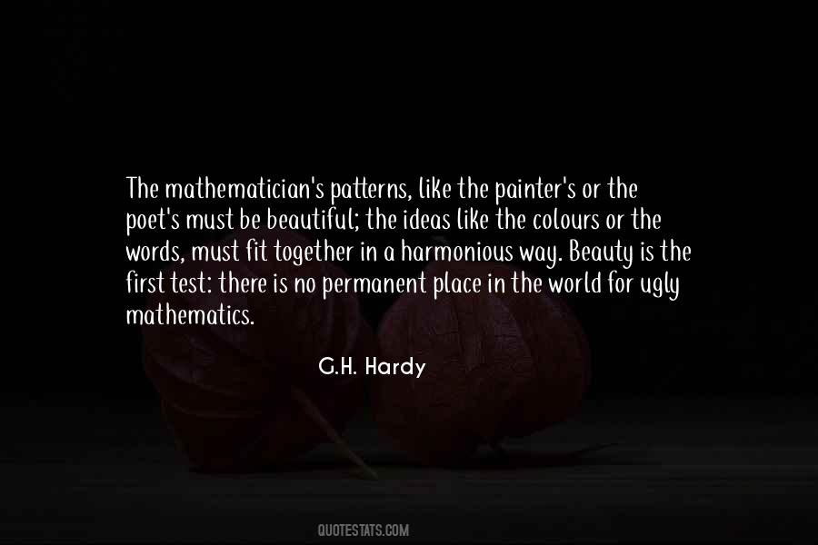 G.H. Hardy Quotes #99506