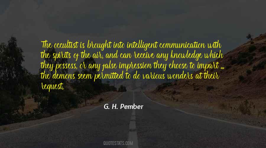G. H. Pember Quotes #714058