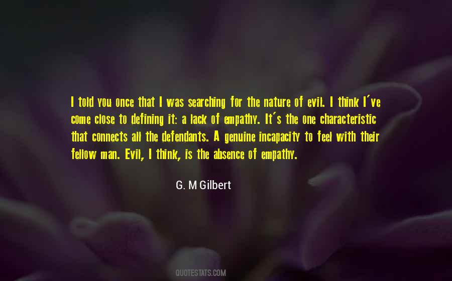 G. M Gilbert Quotes #539615