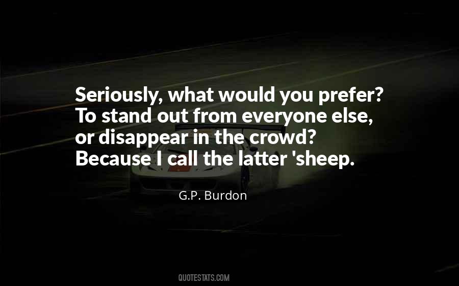 G.P. Burdon Quotes #1818772