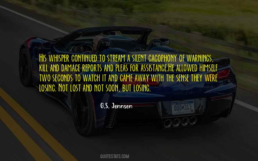 G.S. Jennsen Quotes #978306