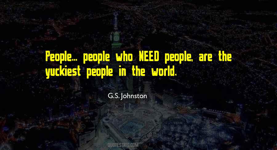 G.S. Johnston Quotes #565147