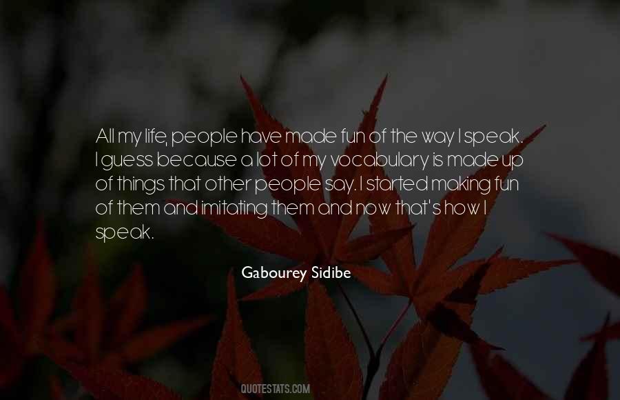 Gabourey Sidibe Quotes #351551