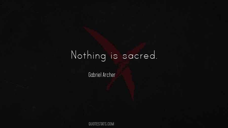 Gabriel Archer Quotes #449886