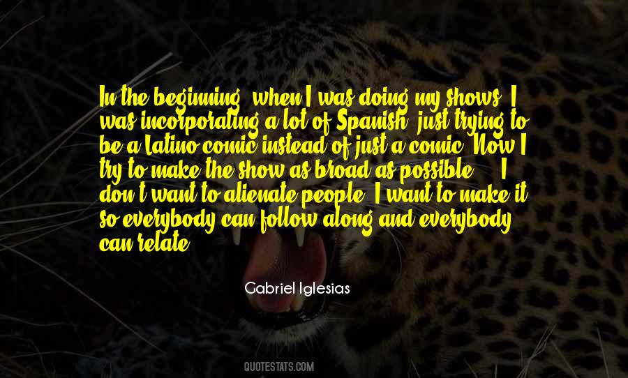 Gabriel Iglesias Quotes #723923