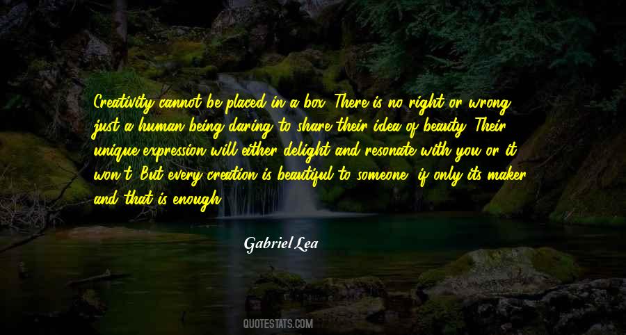 Gabriel Lea Quotes #1864766