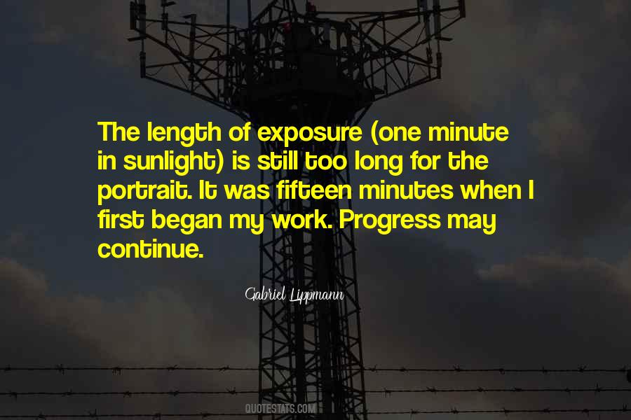 Gabriel Lippmann Quotes #143411