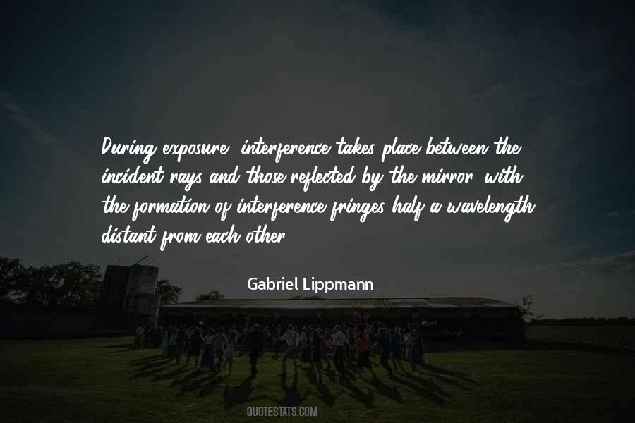 Gabriel Lippmann Quotes #964336