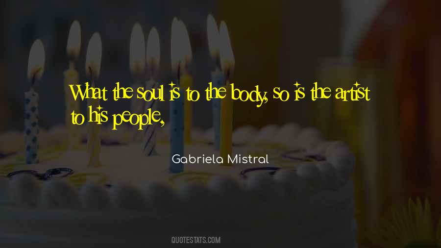Gabriela Mistral Quotes #99136