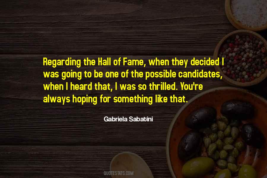 Gabriela Sabatini Quotes #1780268