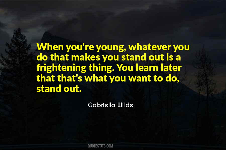Gabriella Wilde Quotes #438027