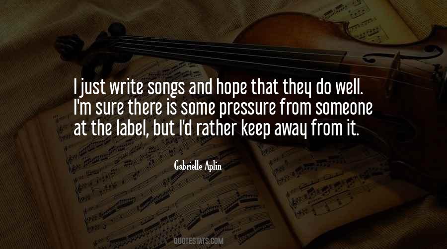 Gabrielle Aplin Quotes #1565178