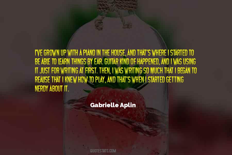 Gabrielle Aplin Quotes #386983