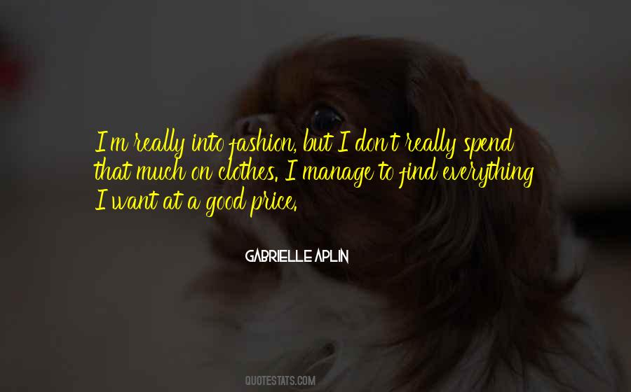 Gabrielle Aplin Quotes #539825