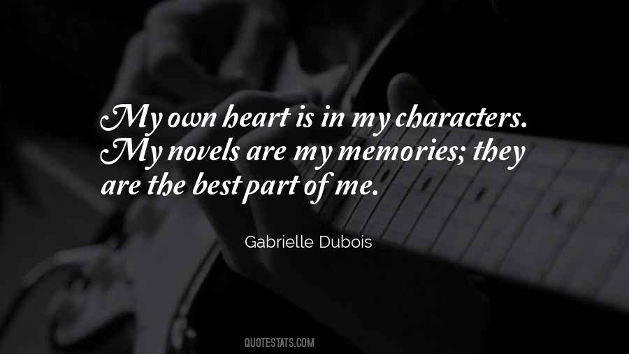 Gabrielle Dubois Quotes #1412445