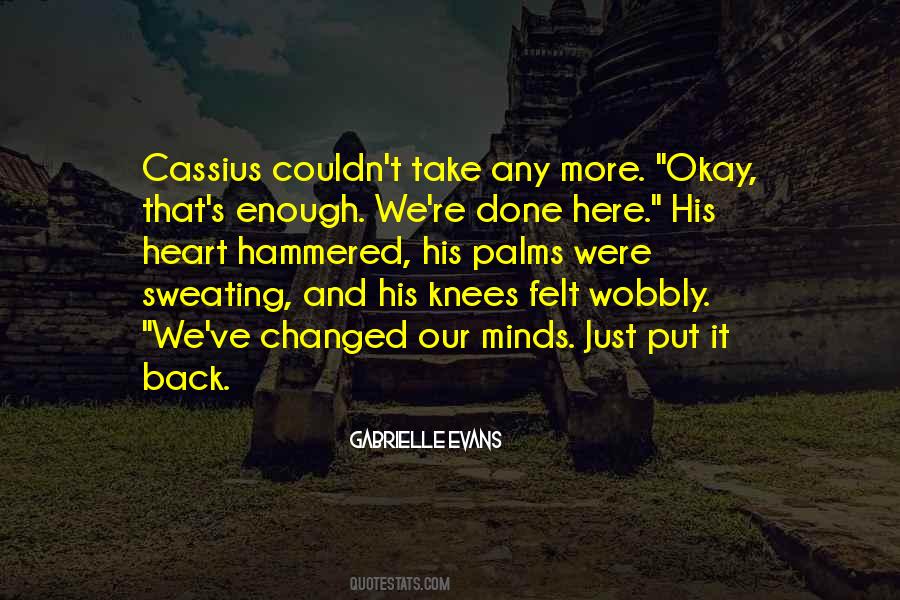 Gabrielle Evans Quotes #826133