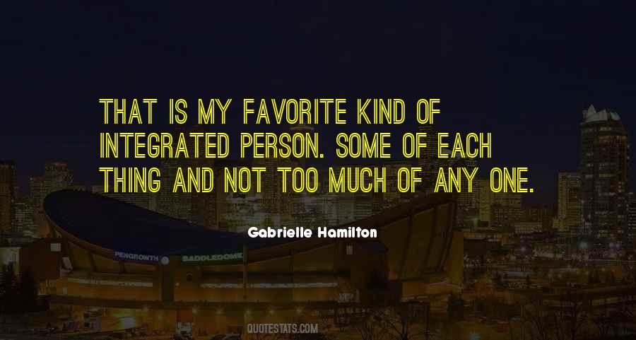 Gabrielle Hamilton Quotes #1715307