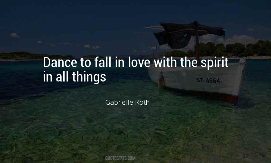 Gabrielle Roth Quotes #1050643