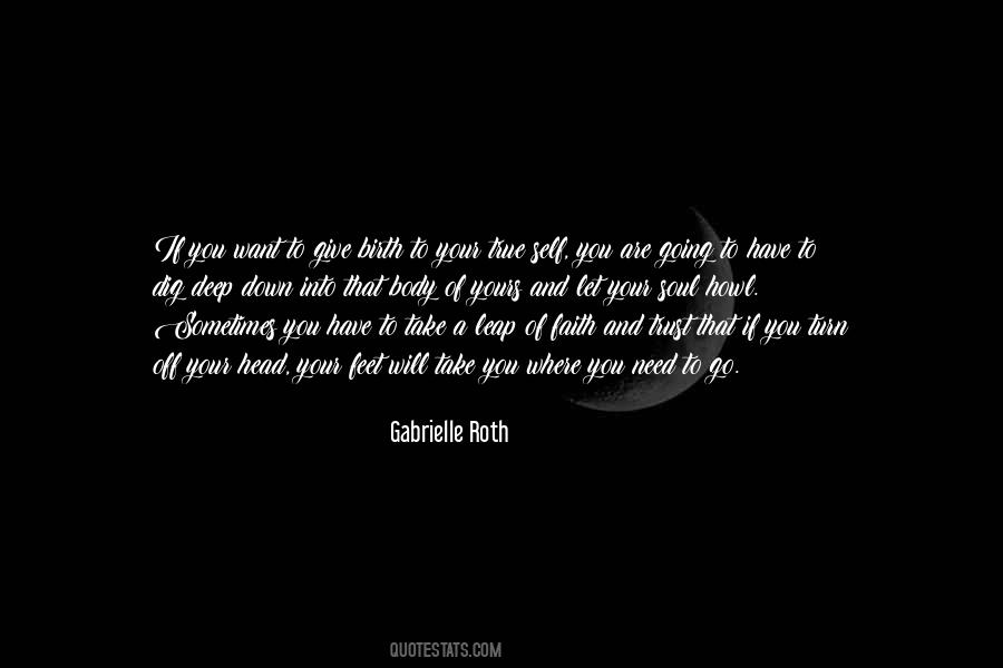 Gabrielle Roth Quotes #1567925