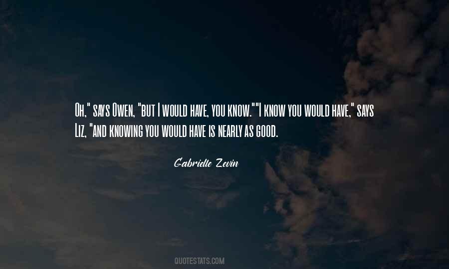 Gabrielle Zevin Quotes #346207