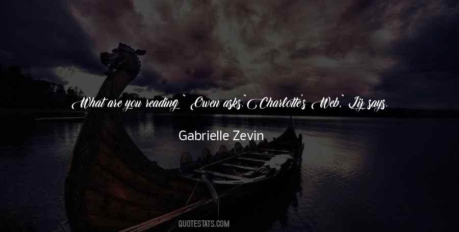 Gabrielle Zevin Quotes #838995