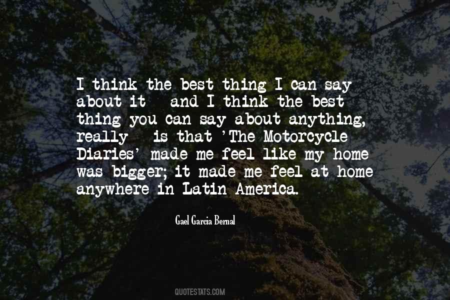 Gael Garcia Bernal Quotes #1275419