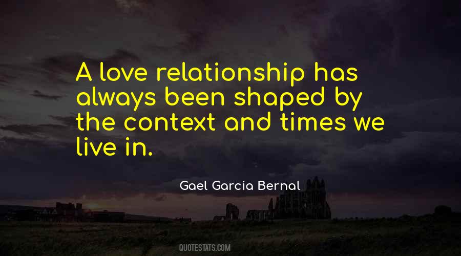 Gael Garcia Bernal Quotes #1646504