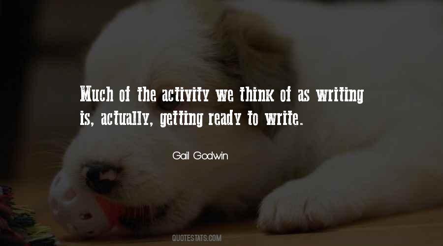 Gail Godwin Quotes #95103