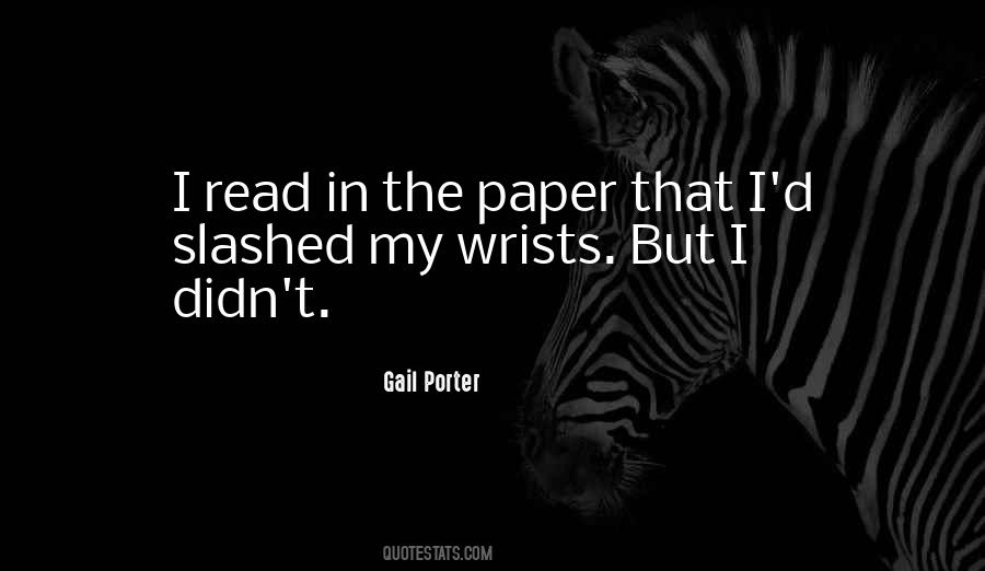 Gail Porter Quotes #24704