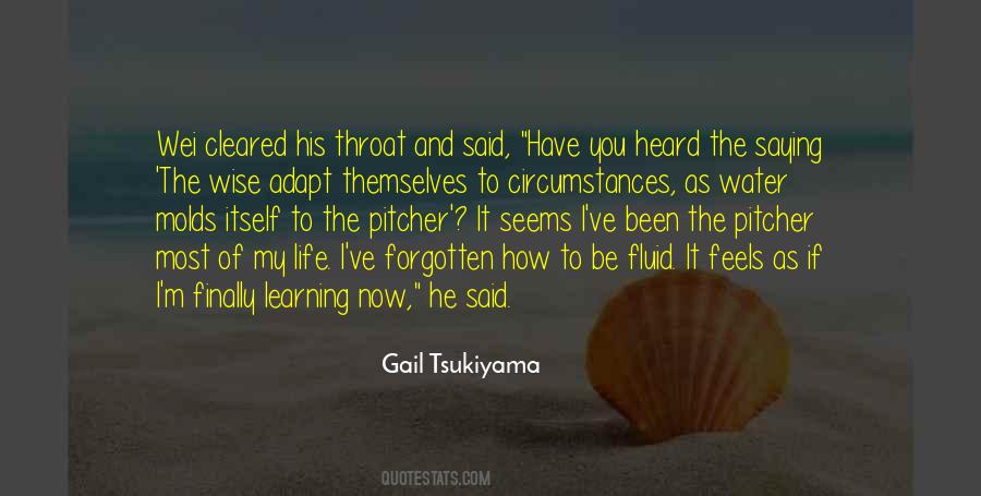 Gail Tsukiyama Quotes #605050