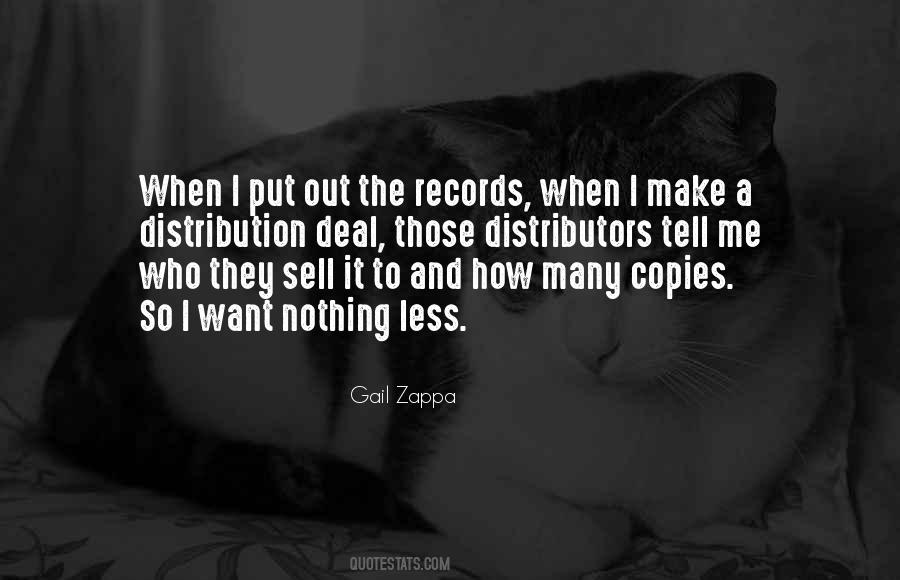 Gail Zappa Quotes #1363974