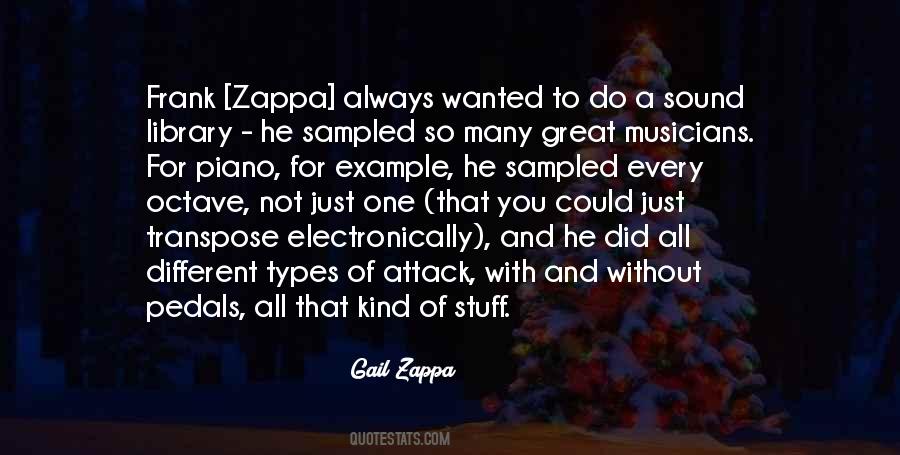 Gail Zappa Quotes #1584052