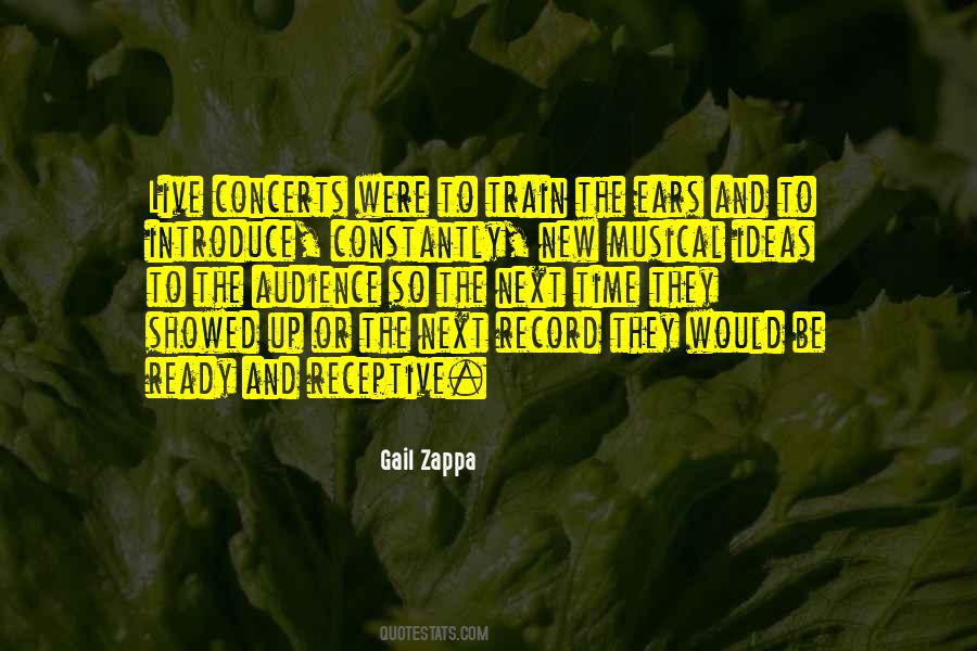 Gail Zappa Quotes #842435