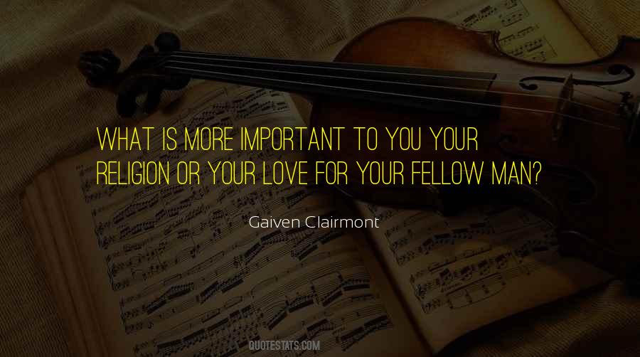 Gaiven Clairmont Quotes #1384564