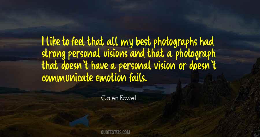 Galen Rowell Quotes #728718